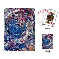 Abstract Ammonite Playing Cards Single Design (rectangle) by kaleidomarblingart