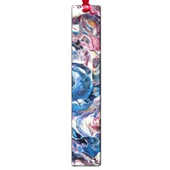 Abstract Ammonite Large Book Marks by kaleidomarblingart