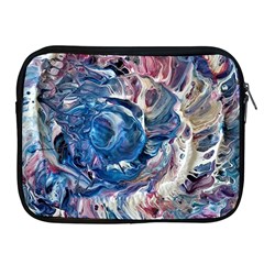 Abstract Ammonite Apple Ipad 2/3/4 Zipper Cases by kaleidomarblingart