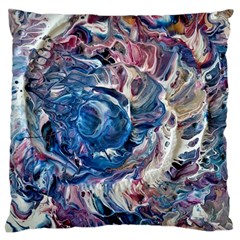 Abstract Ammonite Standard Flano Cushion Case (two Sides) by kaleidomarblingart