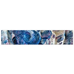 Abstract Ammonite Small Flano Scarf by kaleidomarblingart