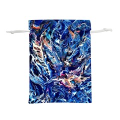 Cobalt Delta Lightweight Drawstring Pouch (s) by kaleidomarblingart