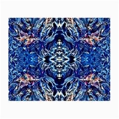 Cobalt Arabesque Small Glasses Cloth (2 Sides)