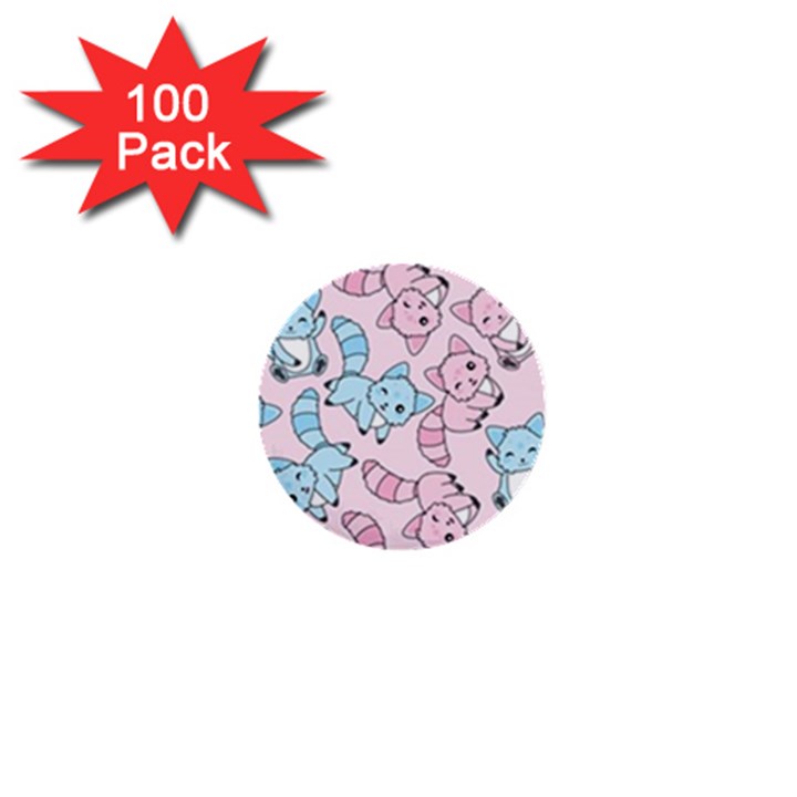 Children Pattern Design 1  Mini Buttons (100 pack) 