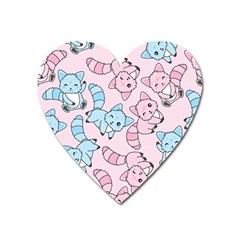 Children Pattern Design Heart Magnet