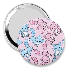 Children Pattern Design 3  Handbag Mirrors