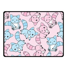 Children Pattern Design Double Sided Fleece Blanket (small) 