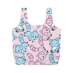 Children Pattern Design Full Print Recycle Bag (m)