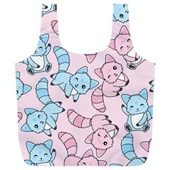 Children Pattern Design Full Print Recycle Bag (xl)