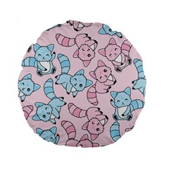 Children Pattern Design Standard 15  Premium Flano Round Cushions