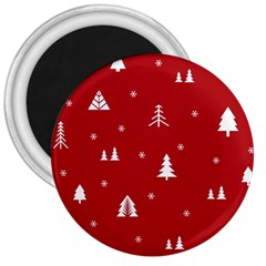 Abstract-cute-christmas Seamless 3  Magnets by nateshop