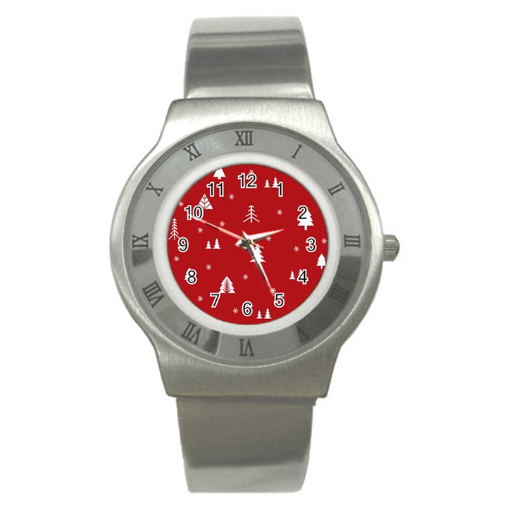 Abstract-cute-christmas Seamless Stainless Steel Watch