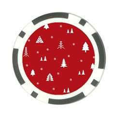 Abstract-cute-christmas Seamless Poker Chip Card Guard by nateshop