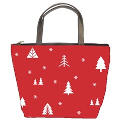 Abstract-cute-christmas Seamless Bucket Bag by nateshop