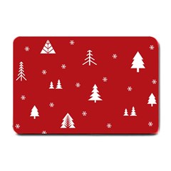 Abstract-cute-christmas Seamless Small Doormat  by nateshop