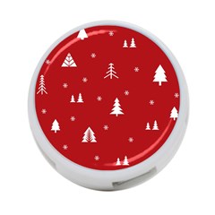 Abstract-cute-christmas Seamless 4-port Usb Hub (one Side) by nateshop