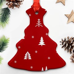 Abstract-cute-christmas Seamless Christmas Tree Ornament (two Sides) by nateshop