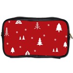 Abstract-cute-christmas Seamless Toiletries Bag (One Side) Front