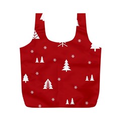 Abstract-cute-christmas Seamless Full Print Recycle Bag (m) by nateshop