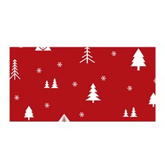 Abstract-cute-christmas Seamless Satin Wrap 35  X 70  by nateshop