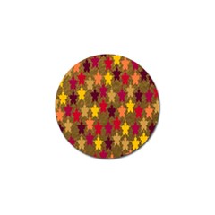 Abstract-flower Gold Golf Ball Marker (10 Pack) by nateshop