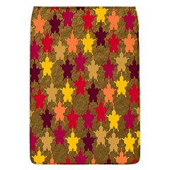 Abstract-flower Gold Removable Flap Cover (L)