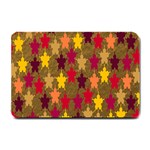 Abstract-flower Gold Small Doormat  24 x16  Door Mat