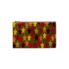 Abstract-flower Gold Cosmetic Bag (small)