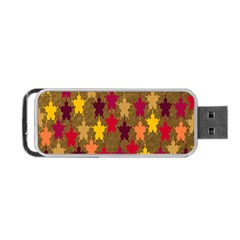 Abstract-flower Gold Portable Usb Flash (one Side) by nateshop