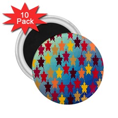 Abstract-flower,bacground 2 25  Magnets (10 Pack)  by nateshop