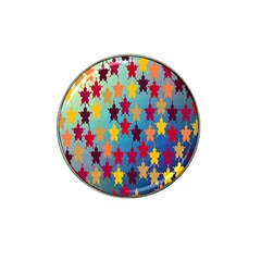 Abstract-flower,bacground Hat Clip Ball Marker (10 Pack) by nateshop