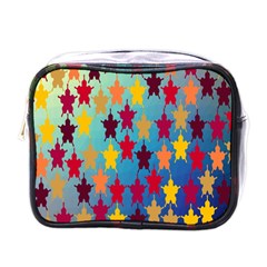 Abstract-flower,bacground Mini Toiletries Bag (one Side) by nateshop