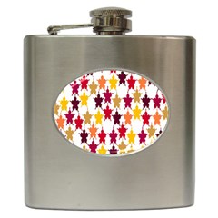 Abstract-flower Hip Flask (6 Oz) by nateshop