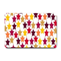 Abstract-flower Small Doormat  by nateshop