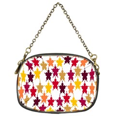 Abstract-flower Chain Purse (one Side) by nateshop