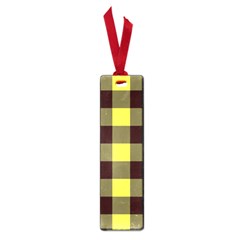 Black And Yellow Plaids Small Book Marks by ConteMonfrey