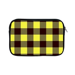 Black And Yellow Plaids Apple Ipad Mini Zipper Cases by ConteMonfrey