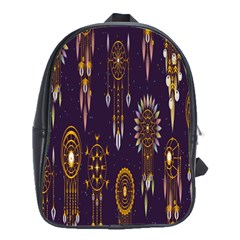 Background School Bag (large) by nateshop