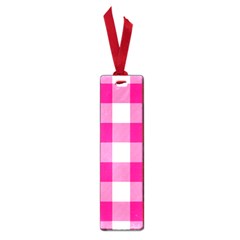 Pink And White Plaids Small Book Marks by ConteMonfrey