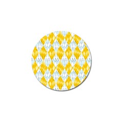 Background-box Yellow Golf Ball Marker (10 Pack) by nateshop