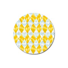 Background-box Yellow Magnet 3  (round) by nateshop