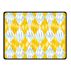 Background-box Yellow Fleece Blanket (small) by nateshop