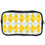 Background-box Yellow Toiletries Bag (One Side) Front