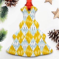 Background-box Yellow Ornament (christmas Tree) 