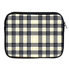 Gray And Yellow Plaids  Apple Ipad 2/3/4 Zipper Cases by ConteMonfrey