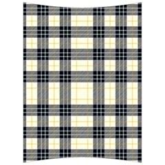 Gray And Yellow Plaids  Back Support Cushion by ConteMonfrey