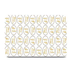 Background-cute-christmas Gold Plate Mats by nateshop