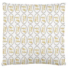 Background-cute-christmas Gold Standard Flano Cushion Case (one Side) by nateshop