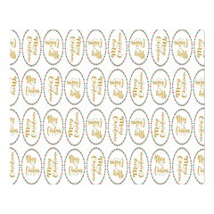 Background-cute-christmas Gold Double Sided Flano Blanket (large)  by nateshop