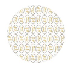 Background-cute-christmas Gold Mini Round Pill Box (pack Of 5) by nateshop